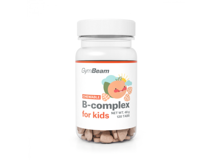 B-komplex, tablety na cucání pro děti - GymBeam