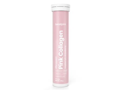 Šumivý Pink Collagen - BeastPink