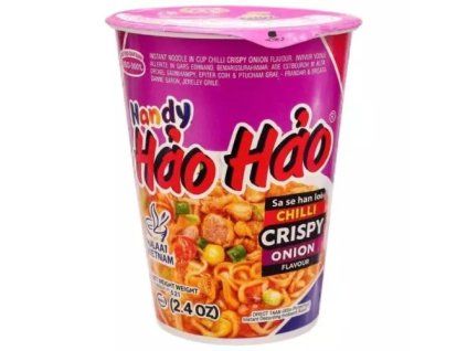 HAO HAO handy cup inst. nudle chilli a křupavá cibule 68g