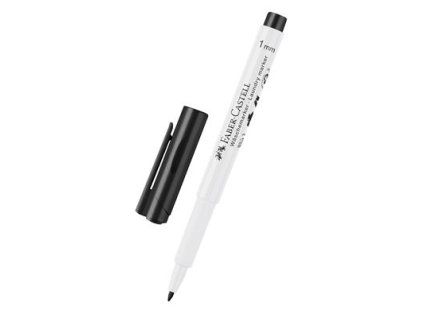 FABER-CASTELL Popisovač textilu černý 1 ks
