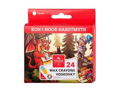 KOH-I-NOOR Voskovky 24 ks