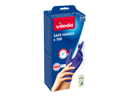 Vileda SafeHands rukavice(100ks/kra) S/M