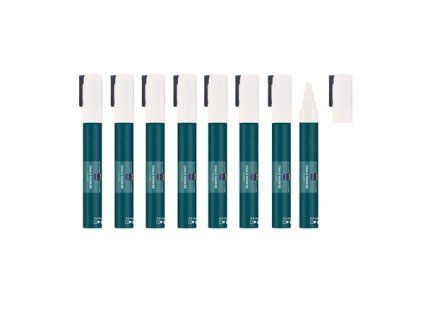 METRO PROFESSIONAL Popisovač 2 - 6 mm bílý 8 ks