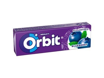 Orbit Blueberry dražé 30 x 14 g