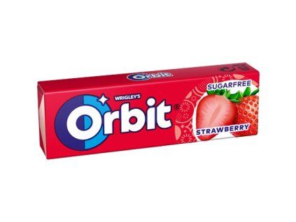 Orbit Strawberry dražé 30 x 14 g