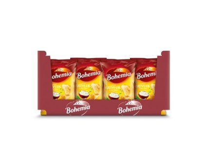 Bohemia Chips sýr cibule 18 x 130 g
