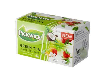 PICKWICK Zelené ovocné variace čaj 12 x 32,5 g