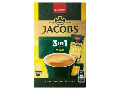 JACOBS Mild 3v1 20 ks 222 g