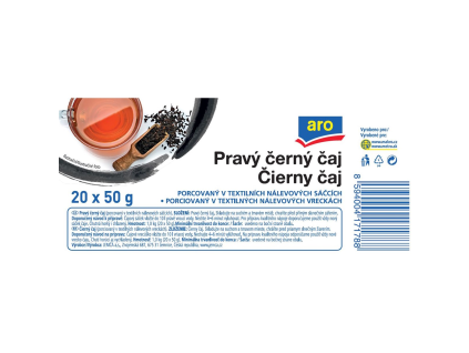 aro Čaj černý 20 x 50 g