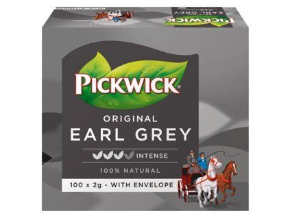 PICKWICK Čaj černý Earl grey 100 x 2 g