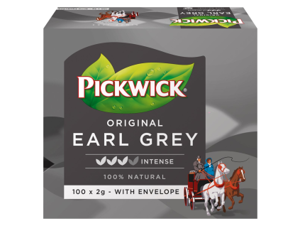 PICKWICK Čaj černý Earl grey 100 x 2 g