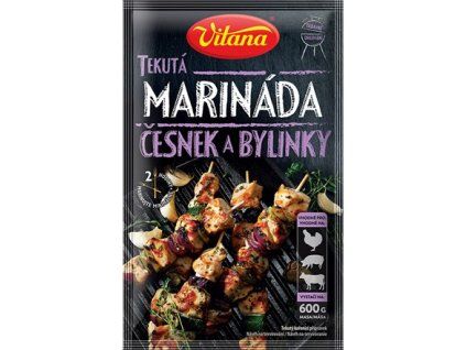 Vitana Marináda tekutá česnek / bylinky 80 g