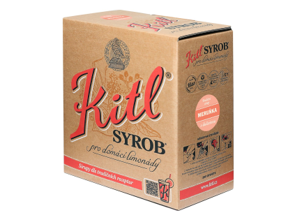 Kitl Syrob meruňka 5 l BiB