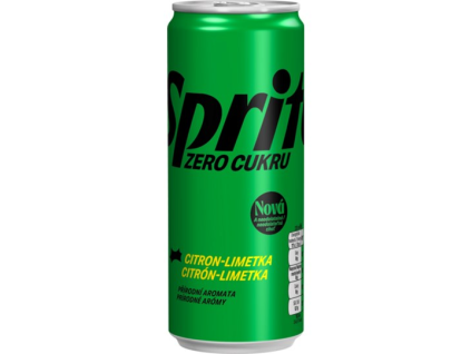 Sprite Zero 24 x 330 ml plech