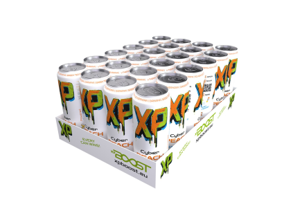 XP Boost Energy broskev 24 x 500 ml