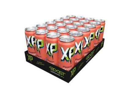 XP Boost Energy broskev 24 x 330 ml