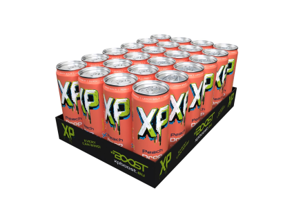 XP Boost Energy broskev 24 x 330 ml