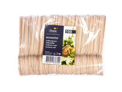 Duni Lžička 11 cm dřevěná 100 ks