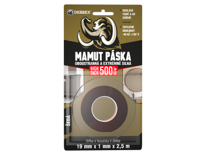 Debbex MAMUT páska obou.19mmx1mmx2,5m