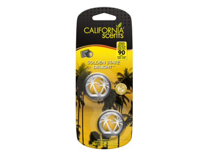 California scents Mini Diffuser Golden State Delight - Gumový medvídek