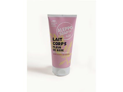 Tělové mléko s vůní růže 200 ml
