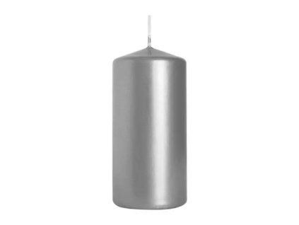 Bispol svíčka metalická silver 50/100 150g