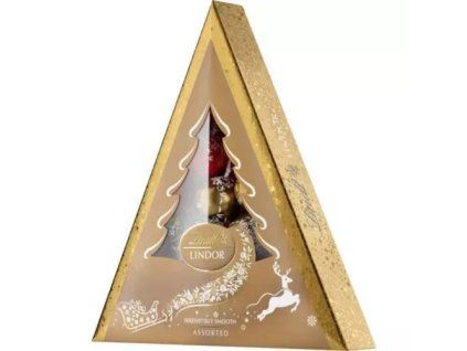 Lindor xmas tree assorted 125g