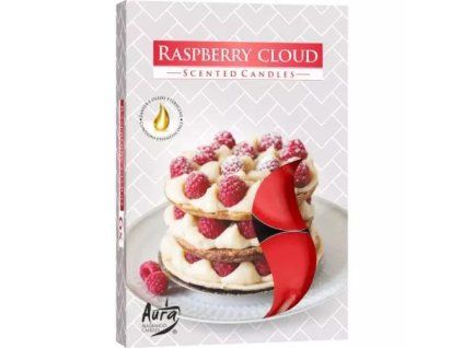 Bispol čajové svíčky raspberry cloud p15-329 6ks