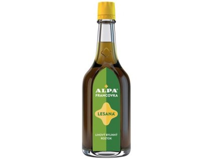 Alpa Francovka bylinný lihový roztok Lesana 160 ml
