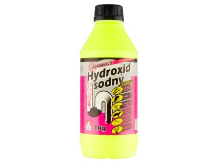 Hydroxid sodný čistič odpadů 2 x 1 kg