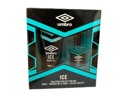 92788 cestovni kazeta umbro ice edt muzi 20ml sprchovy gel 60ml