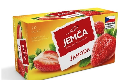Jemča ovocný jahoda 20 x 2 g