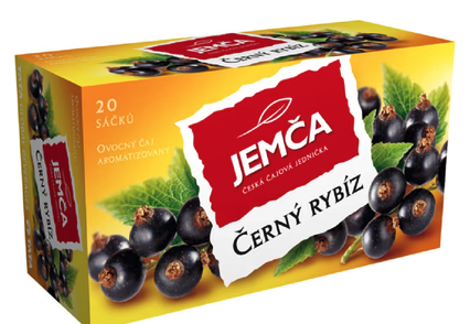 Jemča ovocný černý rybíz 20 x 2 g