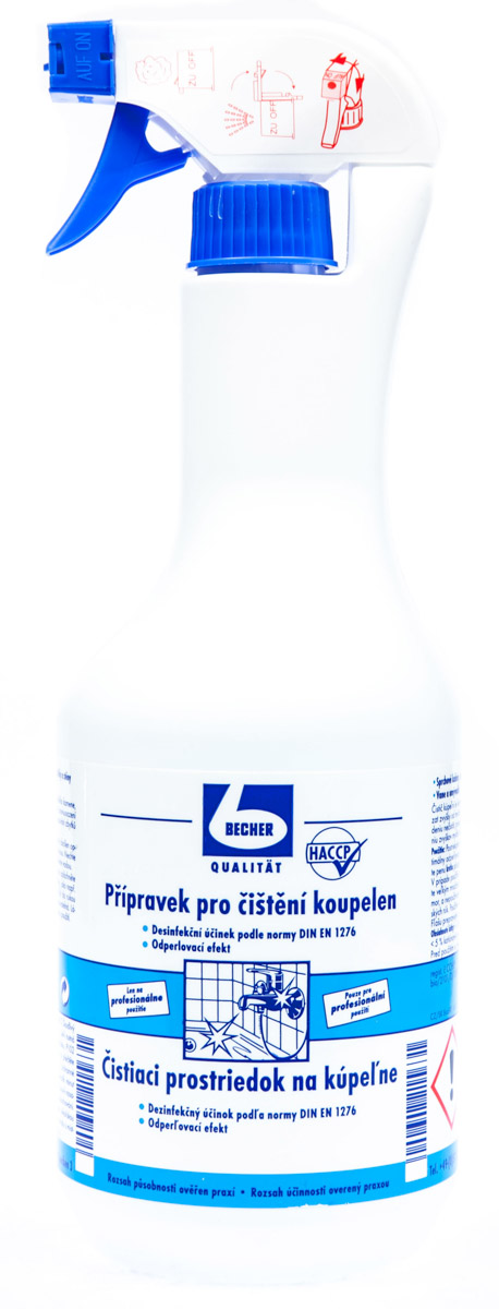 BECHER přípravek na čištění koupelen 1L