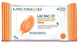 Lactacyd ubrousky Femina 15 ks