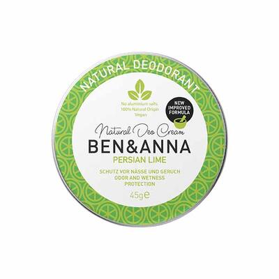 Ben & Anna Krémový deodorant Perská limetka, 45 g