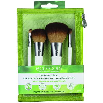 EcoTools On-The-Go Style sada štětců na cesty