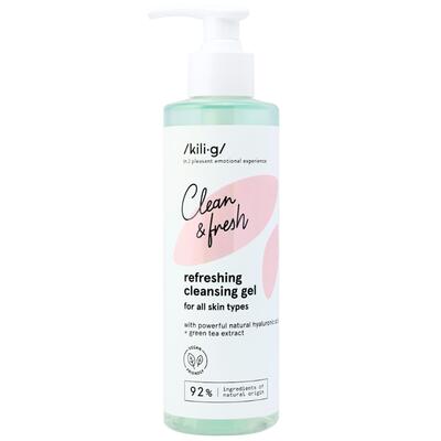 Kilig Clean & Fresh Refreshing čisticí gel na obličej 250 ml