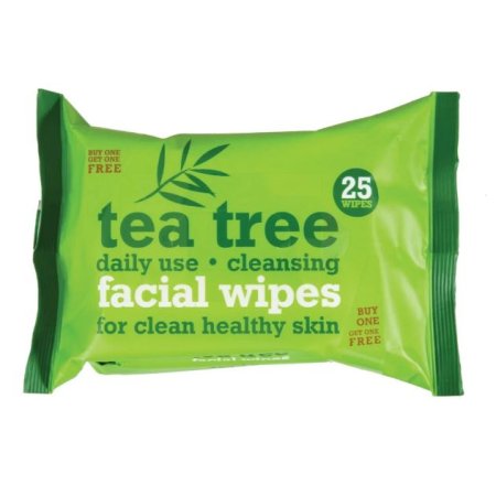 Xpel čistící ubrousky na obličej 25ks - Tea Tree