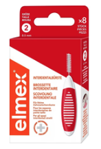 Elmex Interdenal ISO 2 Mezizubní kartáčky 0,5 mm 8 ks