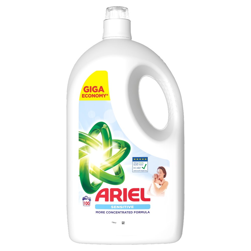 Ariel gel Sensitive 4.5l/100PD