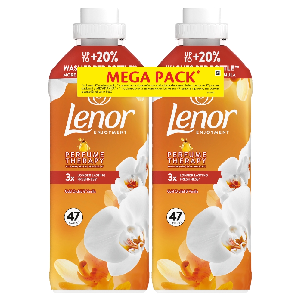 Levně Lenor aviváž Gold Orchid & Vanilla duopack 2x987ml/94PD