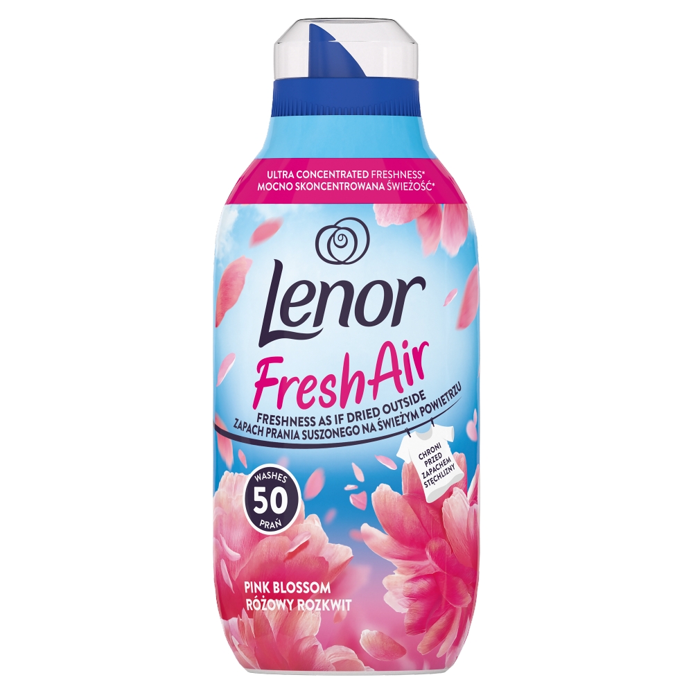 Levně Lenor aviváž Fresh Pink Blossom 700ml/50PD