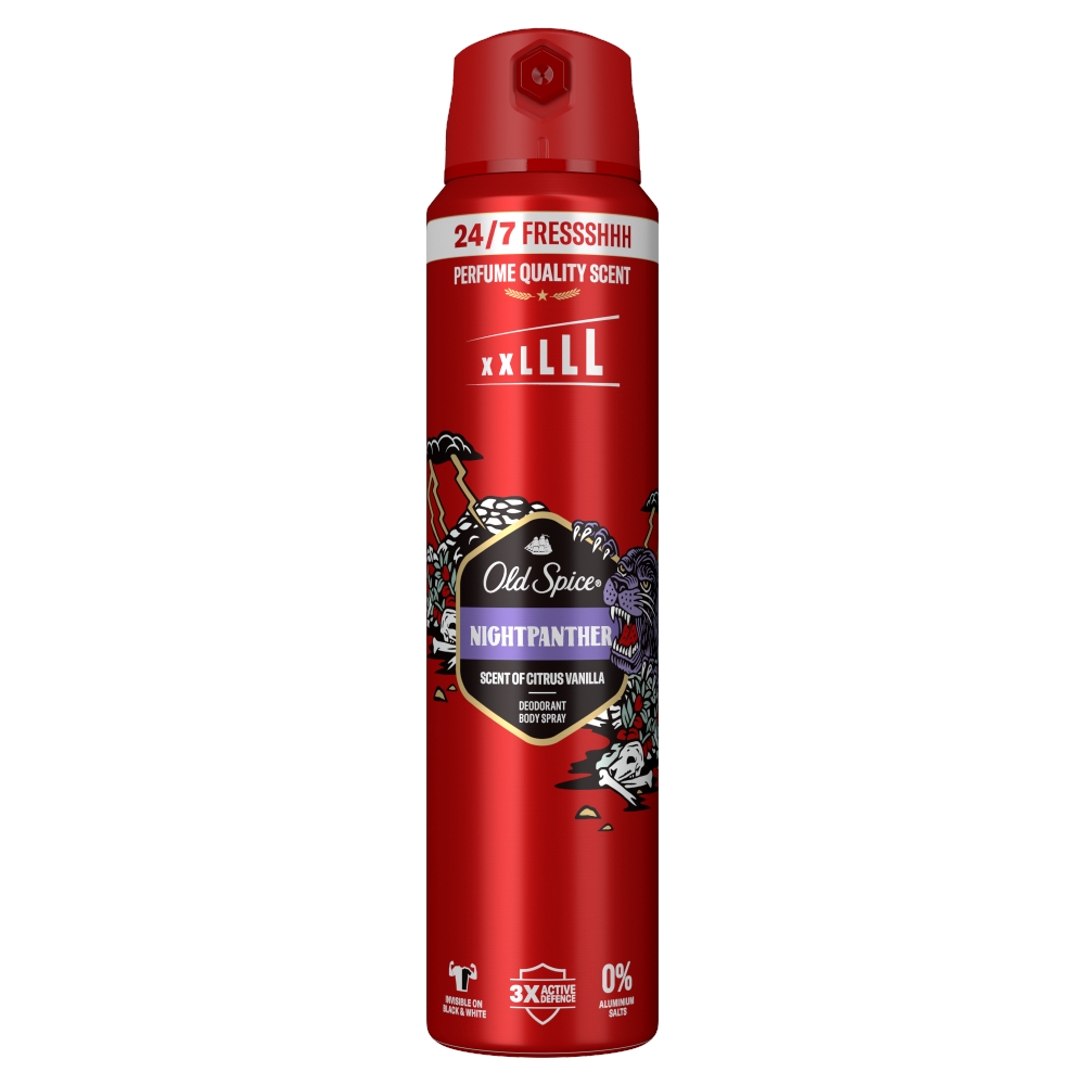 Levně Old Spice Deo sprej 250ml NightPanther XXL