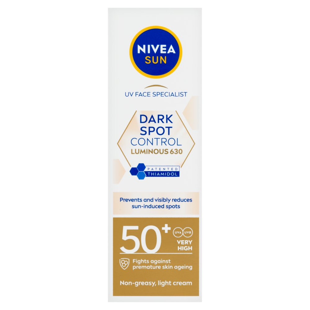 Levně Nivea Sun Pleťový krém Luminous630 SPF 50