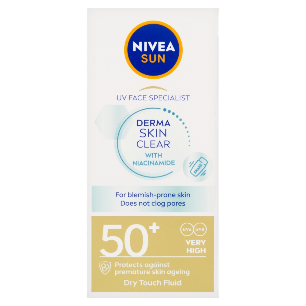 Levně Nivea Sun Pleťový krém Derma Skin SPF 50