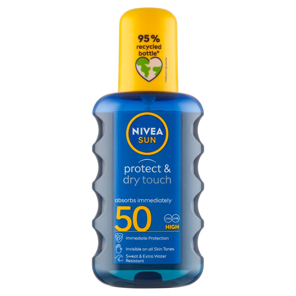 Levně Nivea Sun Protect&Dry sprej SPF 50