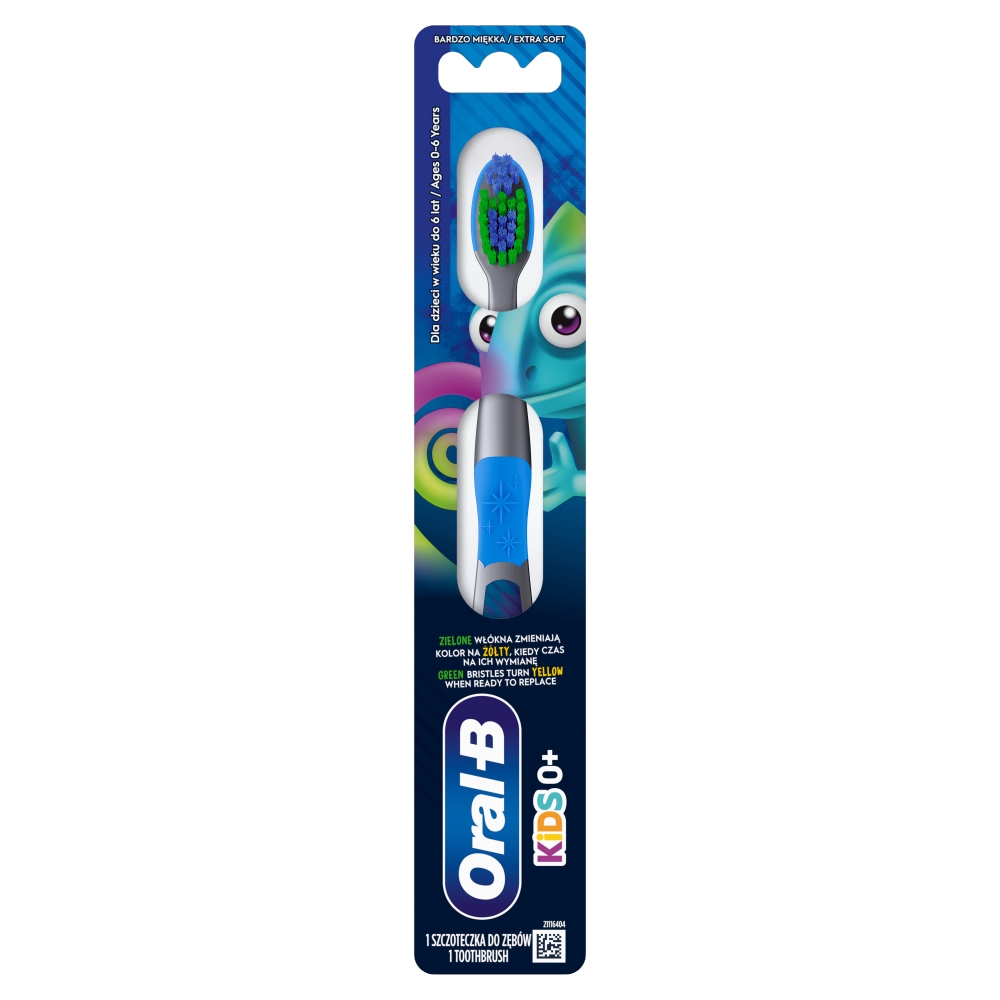 ORAL-B Kids Zubní kartáček pro děti ve věku 0 - 6 let