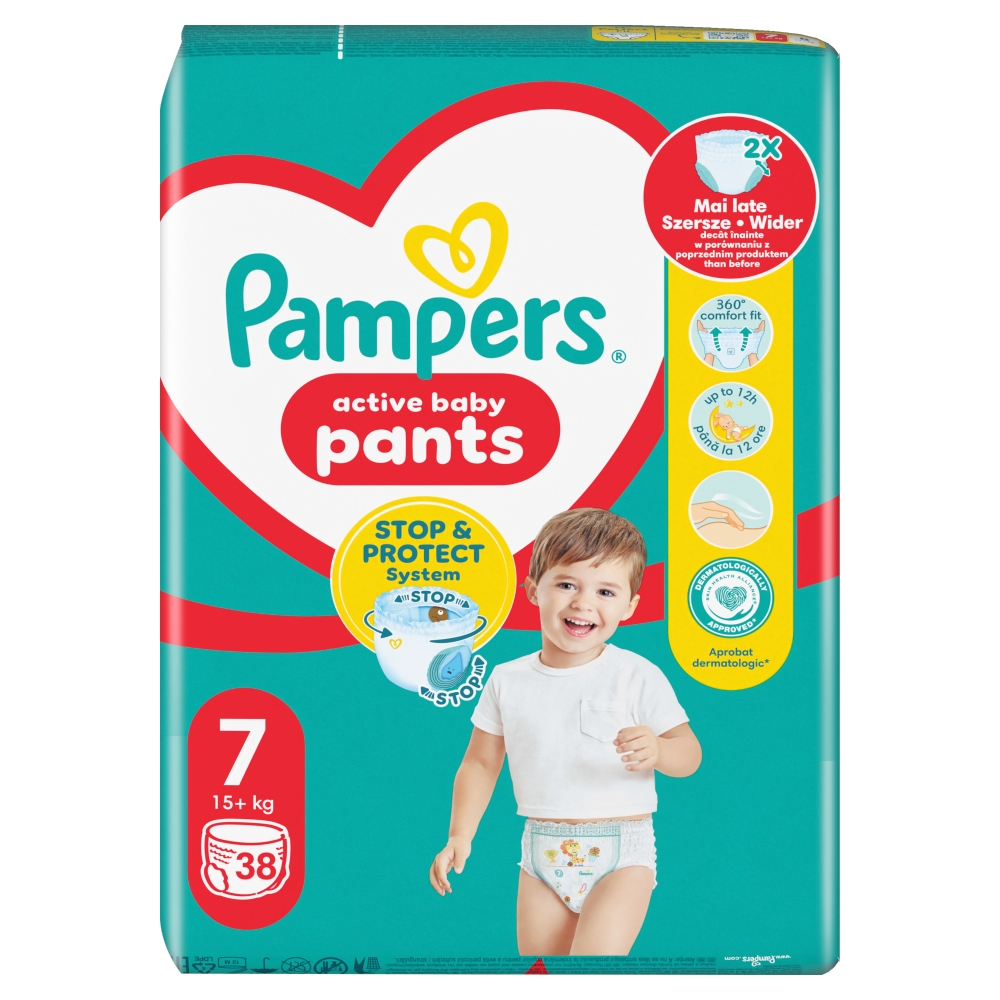 Levně Procter and Gamble Pampers Pants JumboPack S7 (38ks/fol)