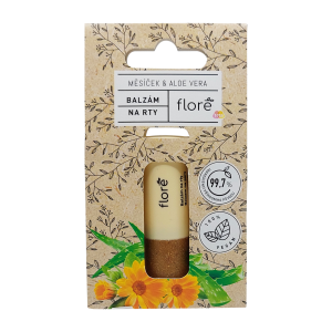 SOLVENT všechny privatky PKS Floré bal na rty Měsíček a Aloe Vera